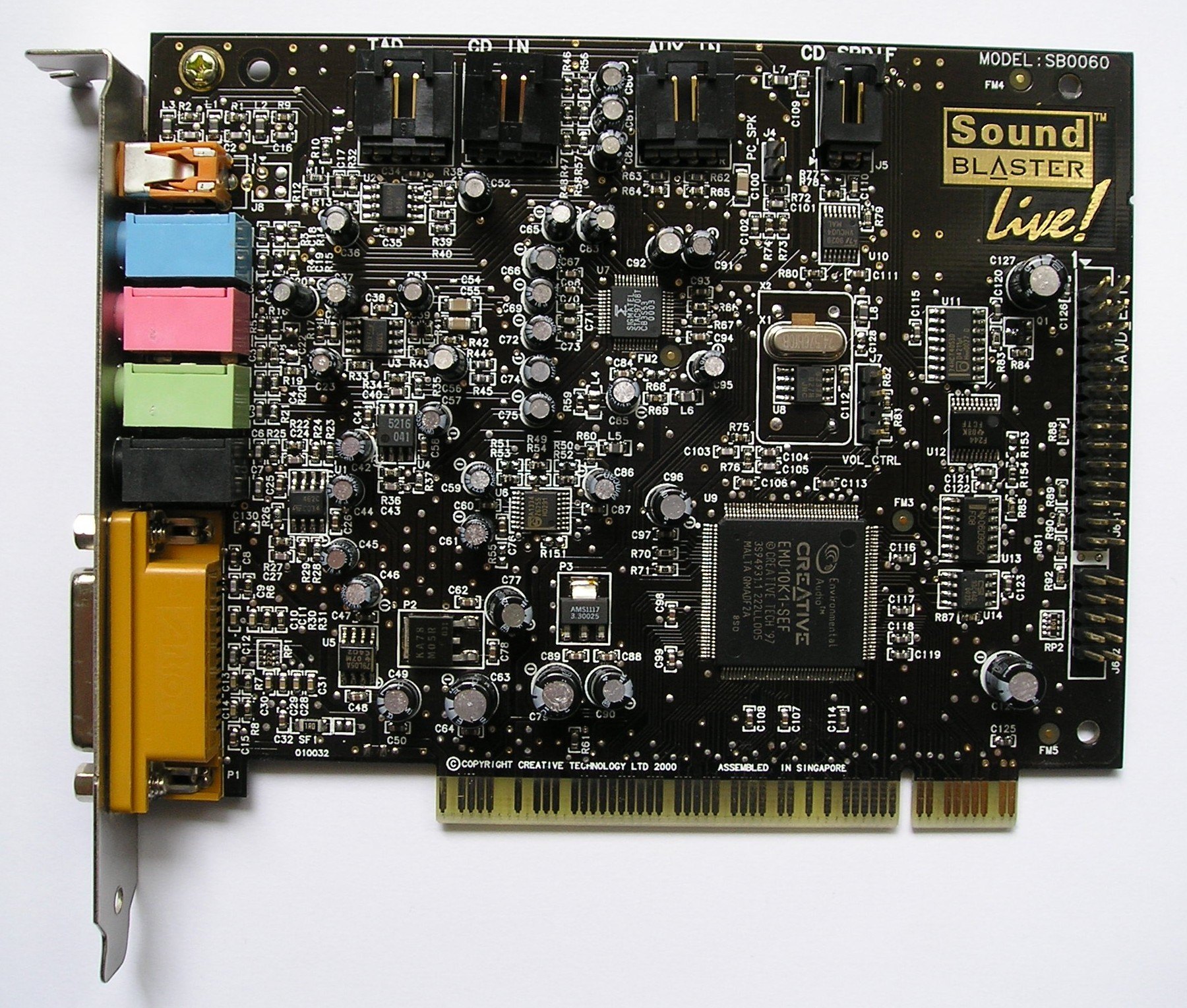 tarjeta de sonido sound blaster live 5.1 - Taringa!