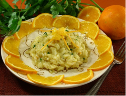  RISOTTO A LA NARANJA