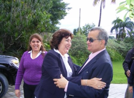  MINISTRO INTERIOR Y POLICÍA DESTACA ACCIONAR GOBERNADORA PUERTO PLATA