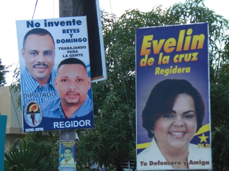 PUBLICIDAD POLÍTICA INUNDA CALLES PUERTO PLATA