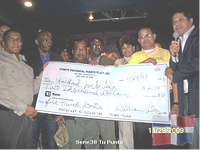 DONAN RECURSOS COMPRA CAMIÓN BOMBEROS MUNICIPIO IMBERT