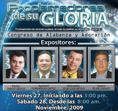 ORGANIZAN CONGRESO CRISTIANO EN SANTIAGO