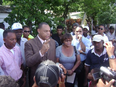  FISCALÍA PUERTO PLATA PARALIZA TRABAJOS CONSTRUCCIÓN ESTACIÓN BOMBEROS 