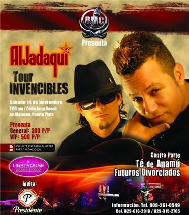 ESTE SÁBADO ALJADAQUI CELEBRARÁ CONCIERTO PUERTO PLATA 