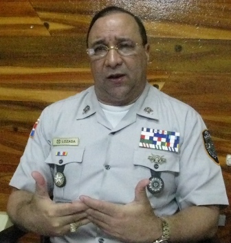 General Lozada montás insta población confiar en Policía Nacional