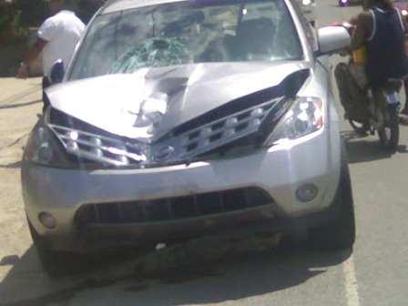 NACIONAL HAITIANA MUERE ARROLLADA CONDUCTOR JEEPETA 