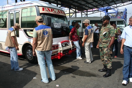 OTTT IMPIDIÓ AUTOBUSES ABORDARÁN PASAJEROS DURANTE SEMANA SANTA