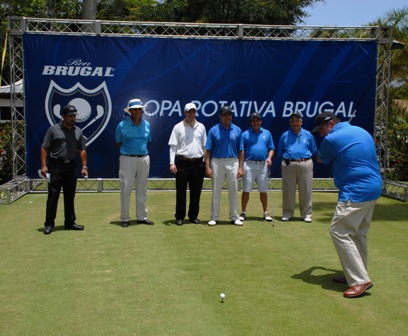 MORALES, LIZARDO CONQUISTAN COPA ROTATIVA GOLF BRUGAL