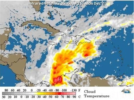 ONAMET ANUNCIA LIGERO  AUMENTO ACTIVIDAD LLUVIOSA, DESCENSO EN TEMPERATURAS