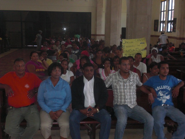CENSISTAS NIEGAN CAUSARON DESTROZOS  CATEDRAL PUERTO PLATA