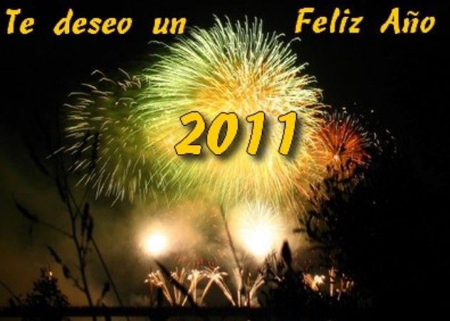 FELIZ LLEGADA AÑO 2011