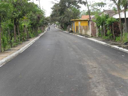 CONCLUYEN TRABAJOS ASFALTADO CALLES DISTRITO MAIMÓN