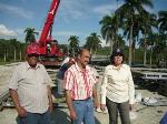 AVANZA TRABAJOS CONSTRUCCIÓN PUENTE  CRUCE GUZMANCITO 