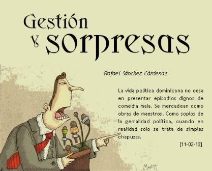 GESTIÓN Y SORPRESAS