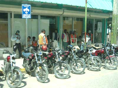 AUMENTAN  ROBOS MOTOCICLETAS BARRIOS  PUERTO PLATA