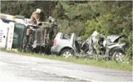 PERECEN MIEMBROS FAMILIAS DOMINICANAS ACCIDENTE OCURRIDO  CARRETERA NEW JERSEY