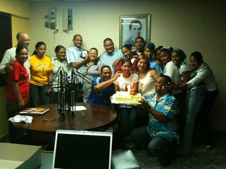 CELEBRAN PRIMER ANIVERSARIO PROGRAMA RADIAL CATÓLICO 