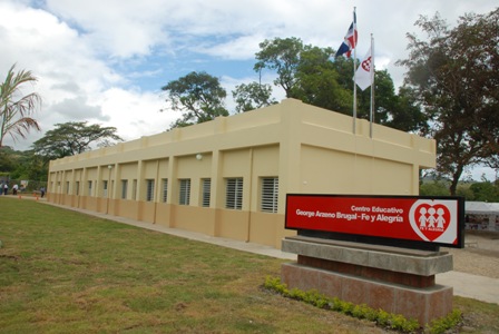 INICIAN CONSTRUCCIÓN SEGUNDA ETAPA CENTRO EDUCATIVO “GEORGE ARZENO BRUGAL”