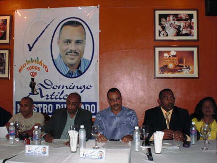 FORMAN MOVIMIENTO APOYO CANDIDATURA DIPUTADO  DOMINGO ARTILES 