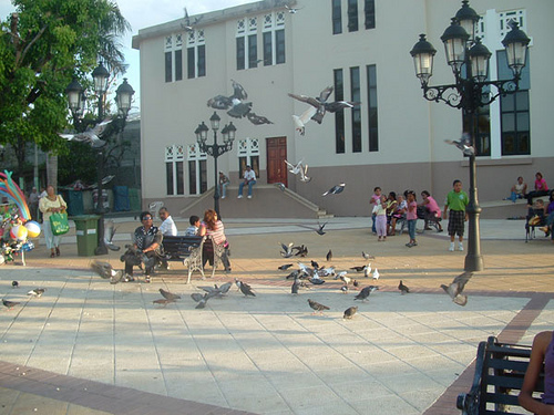 LA PLAZA INDEPENDENCIA CENTRO ATRACTIVO TURÍSTICO PUERTO PLATA