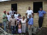 ENTREGAN RECONSTRUIDAS VIVIENDAS FAMILIAS SUFRIERON EMBATES LLUVIAS