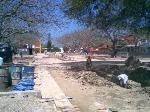AVANZAN TRABAJOS REMODELACIÓN PARQUE LUPERÓN