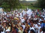 CANDIDATO PRD DIRIGIR JUNTA DISTRITO RECIBE APOYO MASIVO COMUNIDAD MAIMÓN