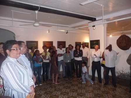 PRESENTAN EXPOSICIÓN PINTURAS CASA  CULTURA PUERTO PLATA