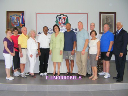 GOBERNADORA LLIBRE JIMÉNEZ RECIBE DELEGACIÓN HERMANDAD ROCHESTER, ESTADOS UNIDOS