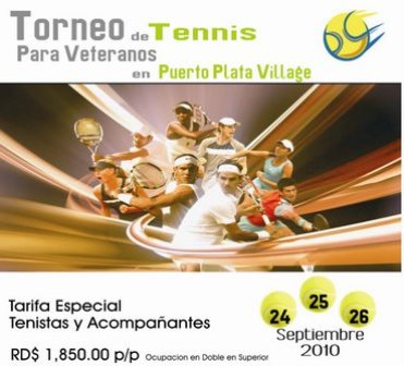 CELEBRARÁN TORNEO TENNIS CATEGORÍA ADULTOS CANCHA PUERTO PLATA VILLAGE EN PLAYA DORADA