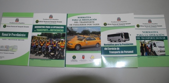 OTTT PONE CIRCULACIÓN NORMATIVAS MODALIDADES TRANSPORTE, MANUAL PROCEDIMIENTOS, PLAN ESTRATÉGICO