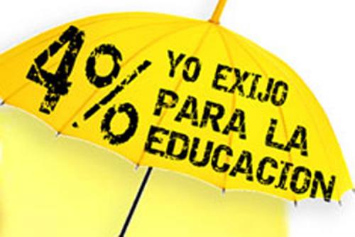 PROFESORES, ESTUDIANTES APOYAN LUCHA FAVORECE SISTEMA EDUCACIÓN