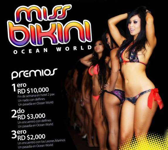 ANUNCIAN CONCURSO “MISS BIKINI” PARQUE TEMÁTICO OCEAN WORLD