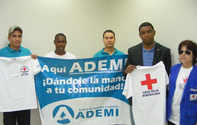 BANCO ADEMI COLABORA CRUZ ROJA FILIAL PUERTO PLATA