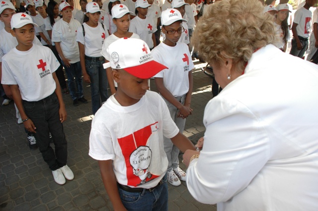 PRESIDENTA VALORA LABOR VOLUNTARIOS CRUZ ROJA DOMINICANA