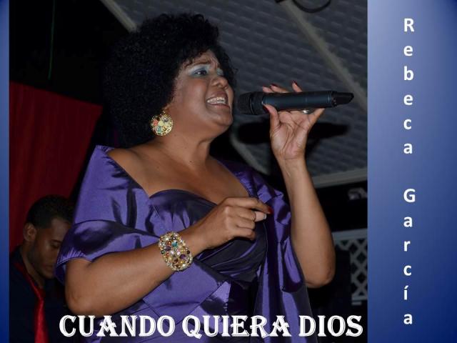 REBECA GARCÍA PONE CIRCULAR DISCO CONTENIDO CRISTIANO