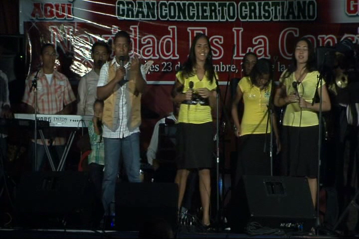CELEBRAN CONCIERTO CANCIONES CRISTIANAS EN COMUNIDAD SOSÚA