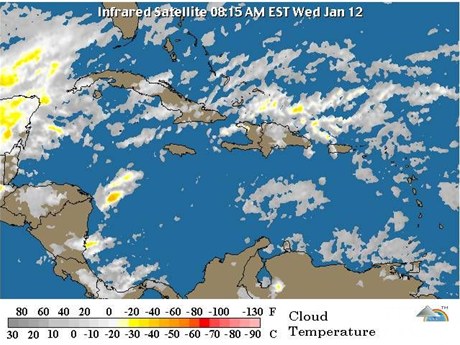 METEOROLOGÍA VATICINA HABRÁ LLUVIAS REGIONES NORESTE, NORTE REPÚBLICA DOMINICANA