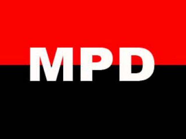 MPD RESPALDA JORNADAS PROTESTAS POPULARES