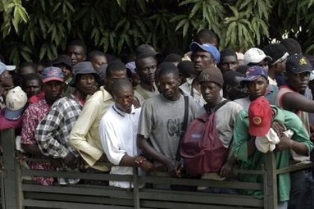 MIGRACIÓN REPATRIA GRUPOS HAITIANOS INDOCUMENTADOS 