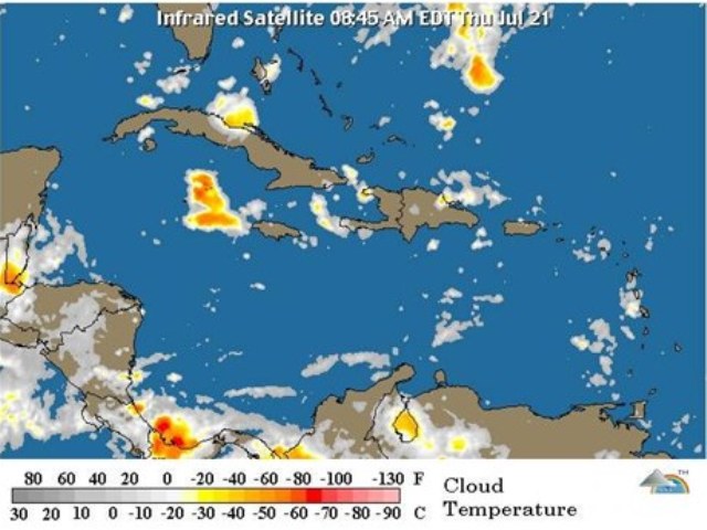 CHUBASCOS CUBRIRÁN PENÍNSULA SAMANA