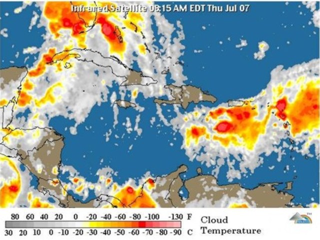 ONAMET REVELA TORMENTA DON NO OFRECE PELIGRO REPÚBLICA DOMINICANA