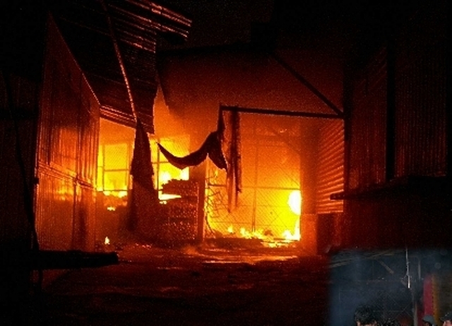 INCENDIO DAÑA VIVIENDA COMUNIDAD SAN MARCOS