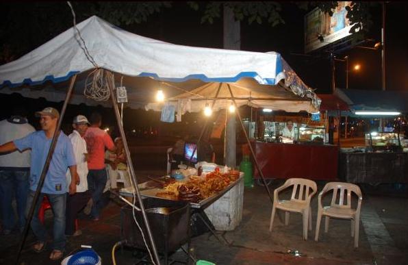 PUESTOS VENTAS INFORMALES DAÑAN LUMINARIAS VÍAS PÚBLICAS 