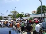 MORADORES SAN MARCOS MARCHAN PROTESTA CONTRA EDENORTE, CORAAPLATA
