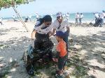 LLEVAN OPERATIVO LIMPIEZA PLAYA DISTRITO MAIMÓN