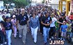 PUERTOPLATEÑOS MARCHAN EN APOYO MUJERES MALTRATADAS