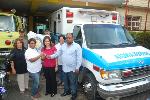 BOMBEROS RECIBEN NUEVA AMBULANCIA EN SOSÚA