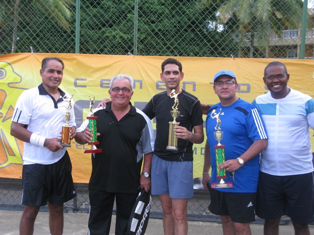 CONCLUYE CON EXITO TERCERA COPA TENIS CEMENTO CIBAO EN PUERTO PLATA