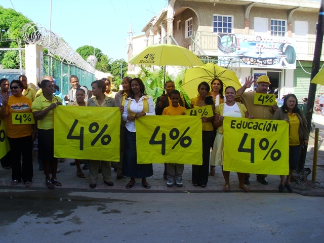 MARCHA EXIGIRÁ GOBIERNO CUMPLA ENTREGA 4% EDUCACIÓN